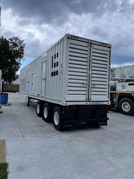 Used Cummins DQKAB QSK60-G6 Diesel Generator, 782 Hrs, EPA Tier 2