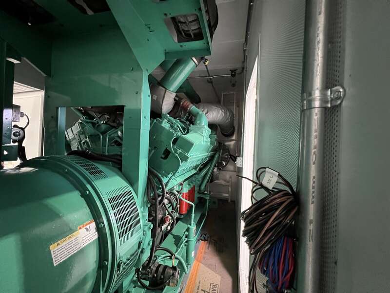 Used Cummins DQKAB QSK60-G6 Diesel Generator, 264 Hrs, EPA Tier 2