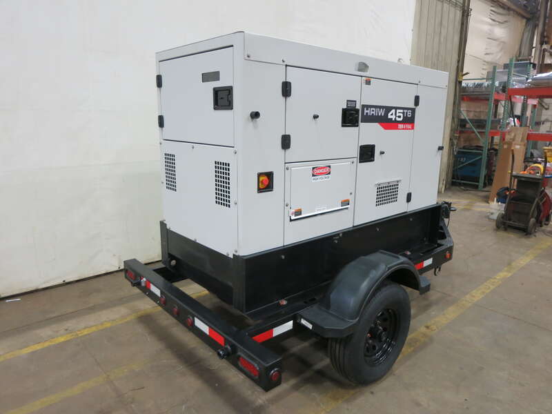 New HiPower HRIW 45 Rental Grade Diesel Generator, 0 Hrs, EPA Tier 4 Final