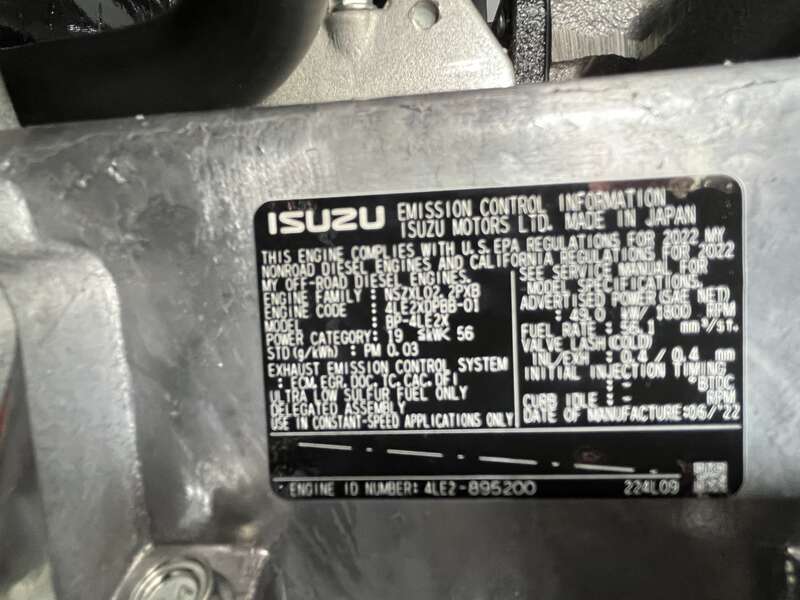 New HiPower HRIW 45 Rental Grade Diesel Generator, 0 Hrs, EPA Tier 4 Final