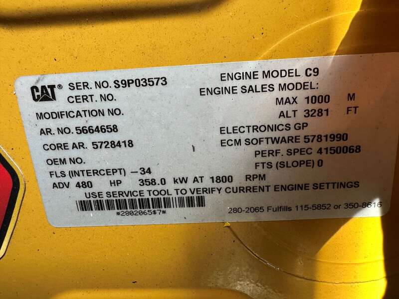 New Caterpillar C9 Diesel Generator 0 Hrs EPA Tier 3