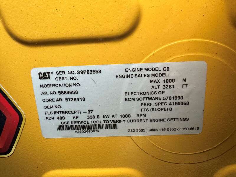 New Caterpillar C9 Diesel Generator 0 Hrs EPA Tier 3