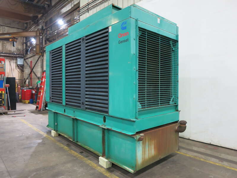 Used Cummins DFEB KTA19-G2 Diesel Generator, 801 Hrs