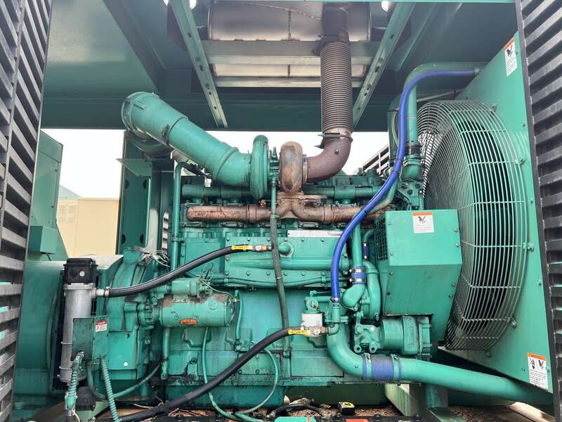 Used Cummins DFEB KTA19-G2 Diesel Generator, 801 Hrs