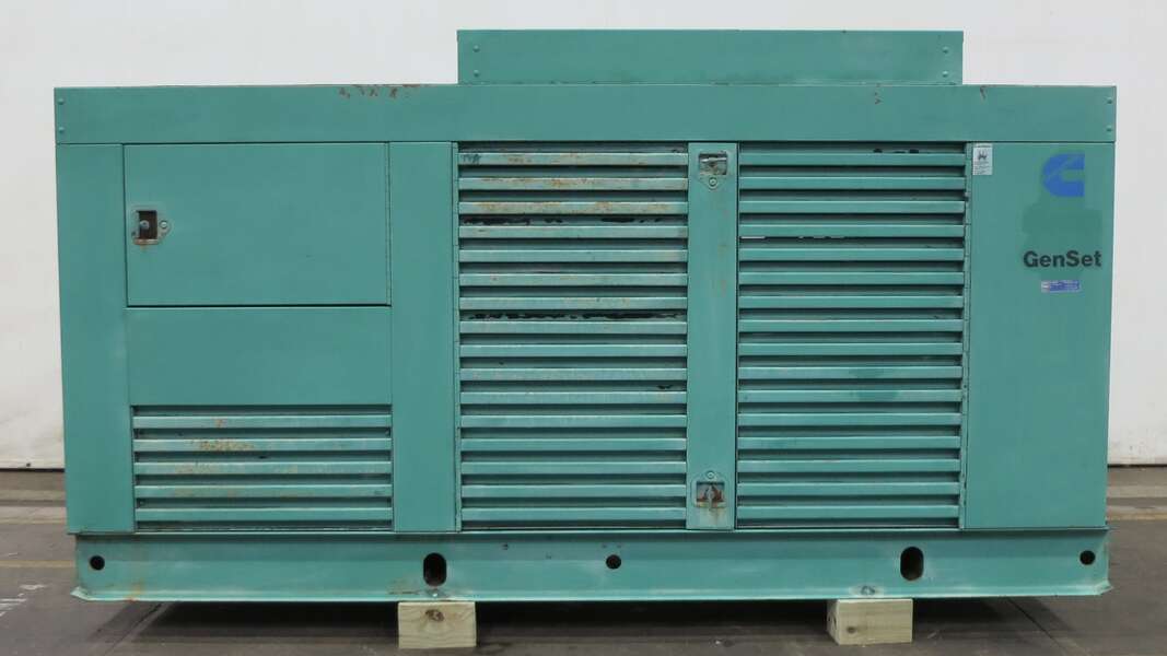 Used Cummins DFAA LTA10-G1 Diesel Generator, 979 Hrs