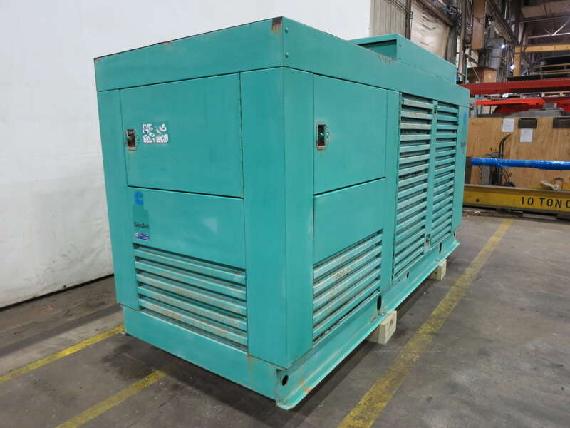 Used Cummins DFAA LTA10-G1 Diesel Generator, 979 Hrs
