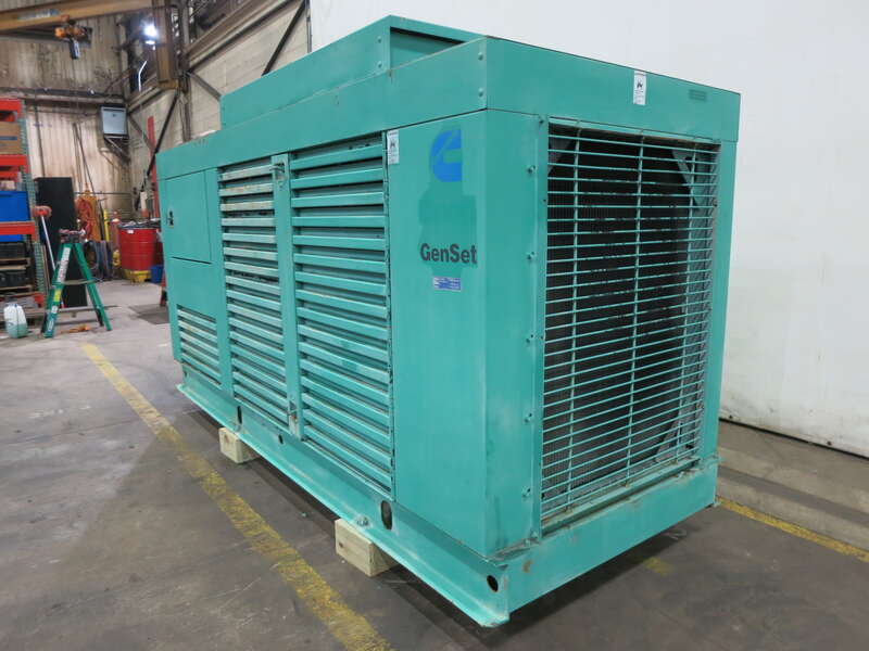 Used Cummins DFAA LTA10-G1 Diesel Generator, 979 Hrs