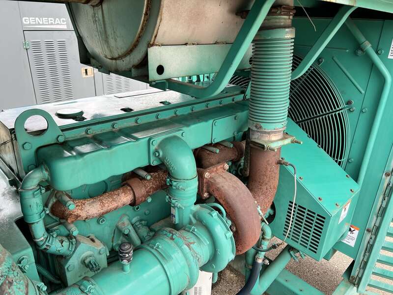 Used Cummins DFAA LTA10-G1 Diesel Generator, 979 Hrs