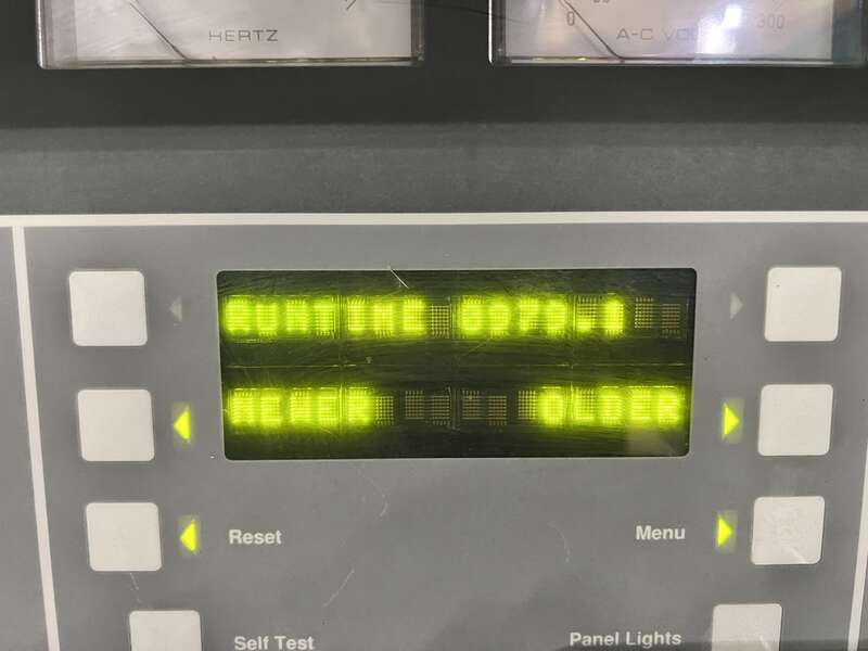 Used Cummins DFAA LTA10-G1 Diesel Generator, 979 Hrs