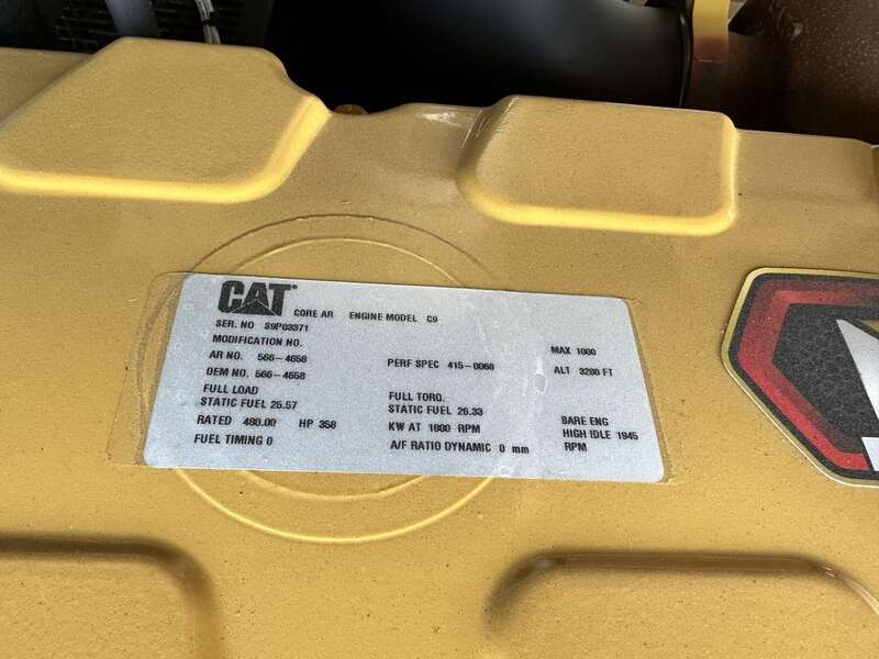 New Caterpillar C9 Diesel Generator 0 Hrs EPA Tier 3