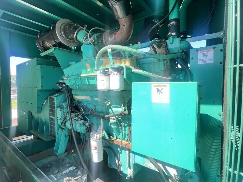 Used Cummins DFGB VTA28-G5 Diesel Generator, 556 Hrs