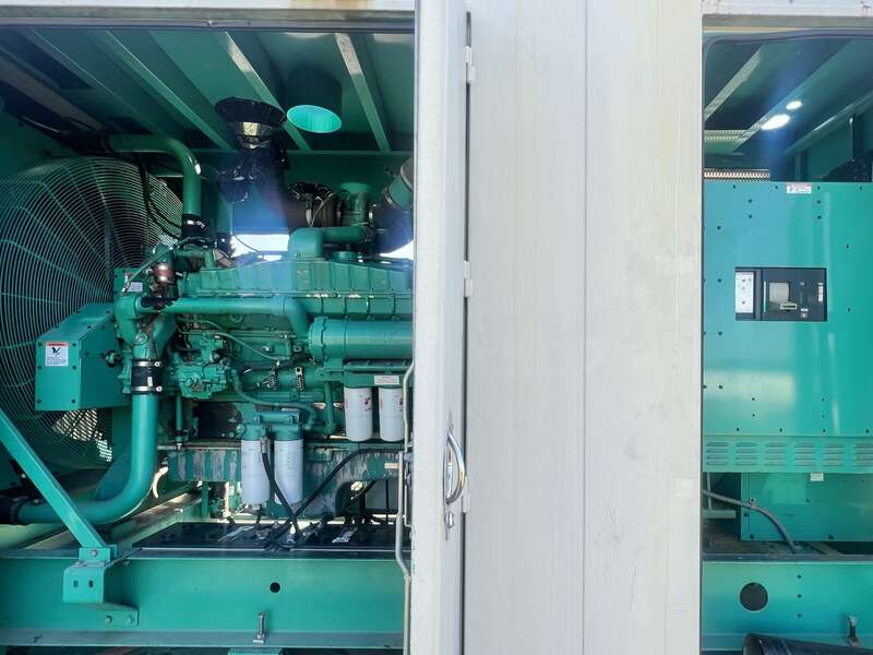 Used Cummins DFGB VTA28-G5 Diesel Generator, 556 Hrs