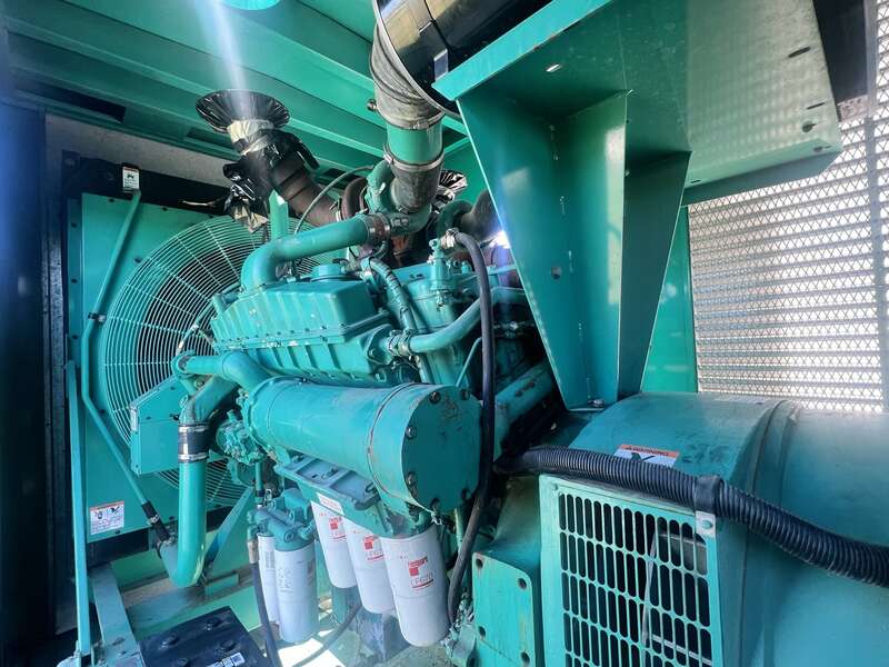 Used Cummins DFGB VTA28-G5 Diesel Generator, 556 Hrs