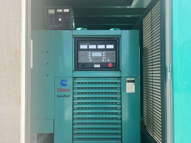 Used Cummins DFGB VTA28-G5 Diesel Generator, 556 Hrs