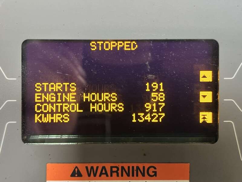 Used MQ Power EG2000C Cummins QSK60-G6 Diesel Generator, 58 Hrs