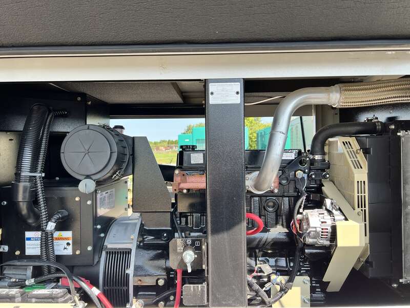 Used Doosan G40 Rental Grade Diesel Generator, 15 Hrs, EPA Tier 4i