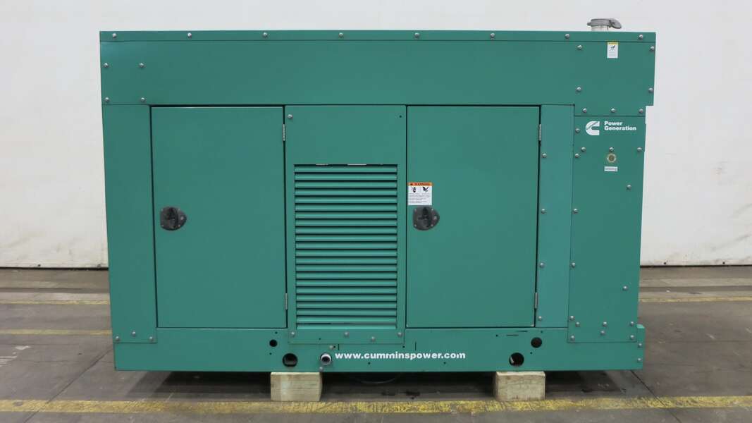 Used Cummins GGHH Natural Gas / Propane Generator 354 Hrs 100 KW