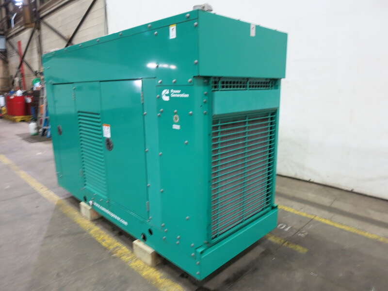 Used Cummins GGHH Natural Gas / Propane Generator 354 Hrs 100 KW