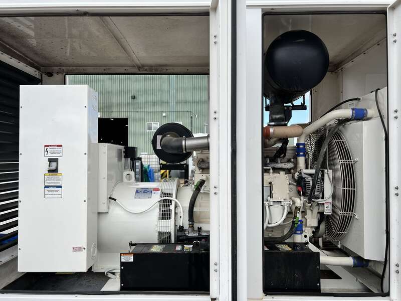 Used Blue Star / Cummins QSL9-G7 Diesel Generator, 373 Hrs, EPA Tier 3