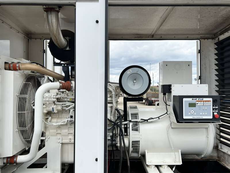 Used Blue Star / Cummins QSL9-G7 Diesel Generator, 373 Hrs, EPA Tier 3