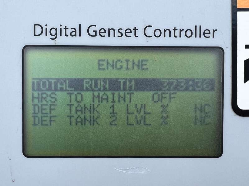 Used Blue Star / Cummins QSL9-G7 Diesel Generator, 373 Hrs, EPA Tier 3