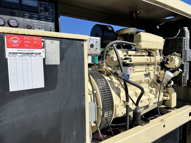 Used Kohler 80ROZJ71 Diesel Generator, 661 Hrs