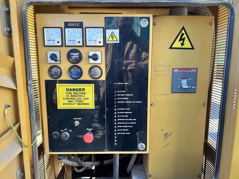 Used Caterpillar / Olympian G75F1 Natural Gas / Propane Generator, 652 Hrs