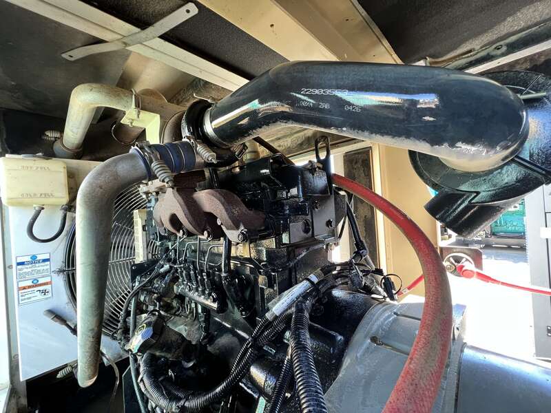 Used Doosan G90 Rental Grade Diesel Generator, 3240 Hrs, EPA Tier 3