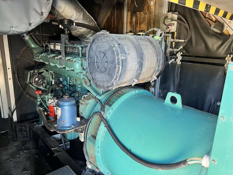 Used MQ EGC-550V Volvo Penta Rental Grade Diesel Generator 11487 Hrs EPA Tier 2