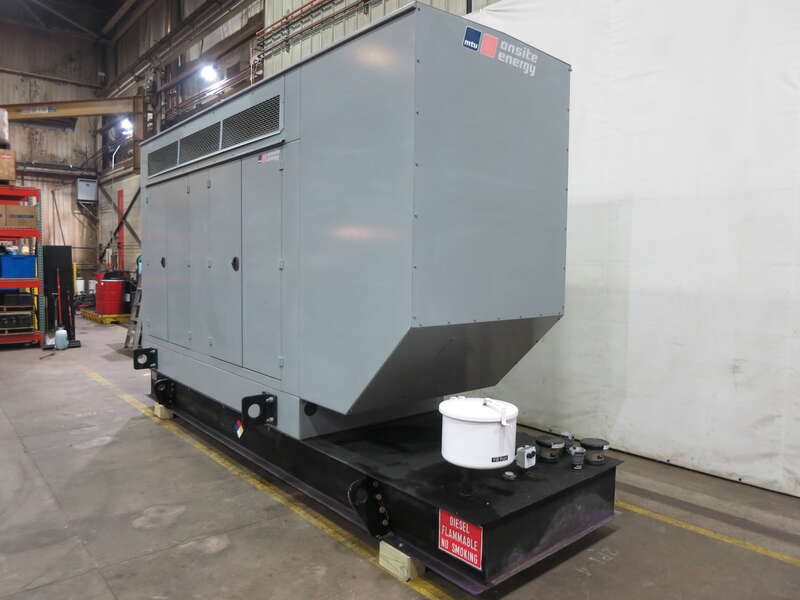 Used MTU DS250 6R1600G70S Diesel Generator, 3 Hrs, EPA Tier 3
