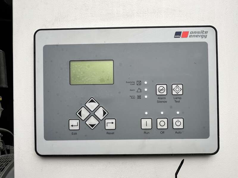 Used MTU DS250 6R1600G70S Diesel Generator, 3 Hrs, EPA Tier 3