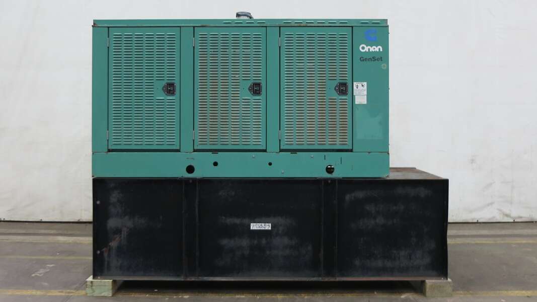 Used Cummins DGEA 6CT8.3-G2 Diesel Generator, 637 Hrs