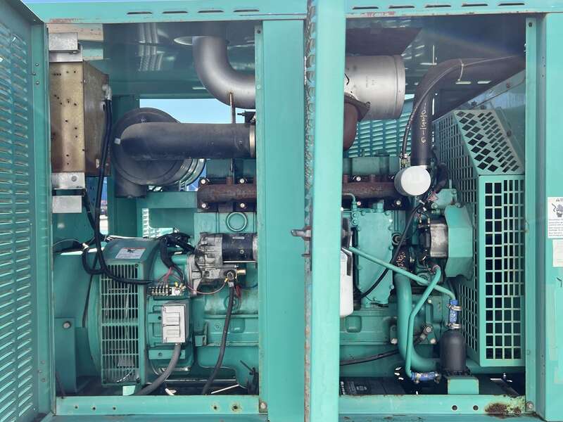 Used Cummins DGEA 6CT8.3-G2 Diesel Generator, 637 Hrs