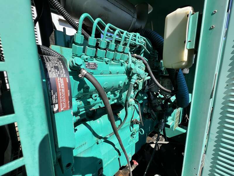 Used Cummins DGEA 6CT8.3-G2 Diesel Generator, 637 Hrs