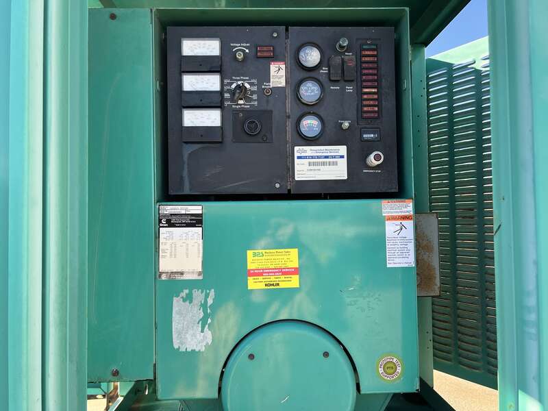 Used Cummins DGEA 6CT8.3-G2 Diesel Generator, 637 Hrs