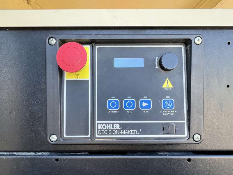 Used Kohler 60REZG Natural Gas / Propane Generator 93 Hrs EPA Certified