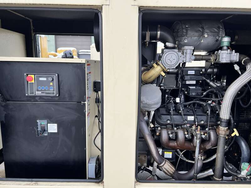 Used Kohler 125REZGB Natural Gas / Propane Generator, 199 Hrs