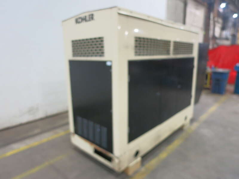 Used Kohler 125RZG Natural Gas / Propane Generator, 1023 Hrs