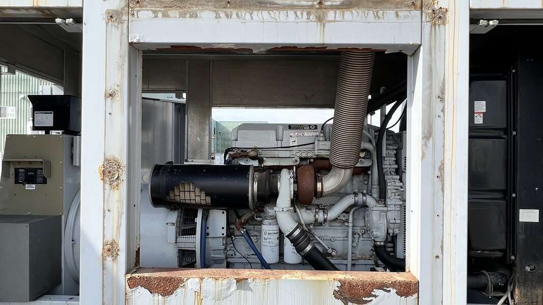 Used Detroit Diesel 350DSE Diesel Generator, 231 Hrs