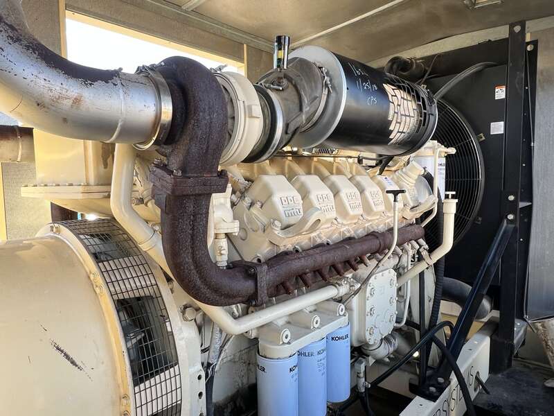 Used Kohler 600ROZD4 Diesel Generator, 209 Hrs