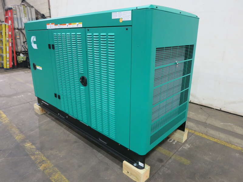 New Cummins C100N6 QSJ8.9G Natural Gas / Propane Generator, EPA Certified 1 or 3 Phase
