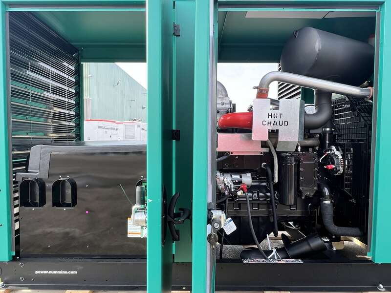 New Cummins C150N6 QSJ8.9G Natural Gas / Propane Generator, EPA Certified
