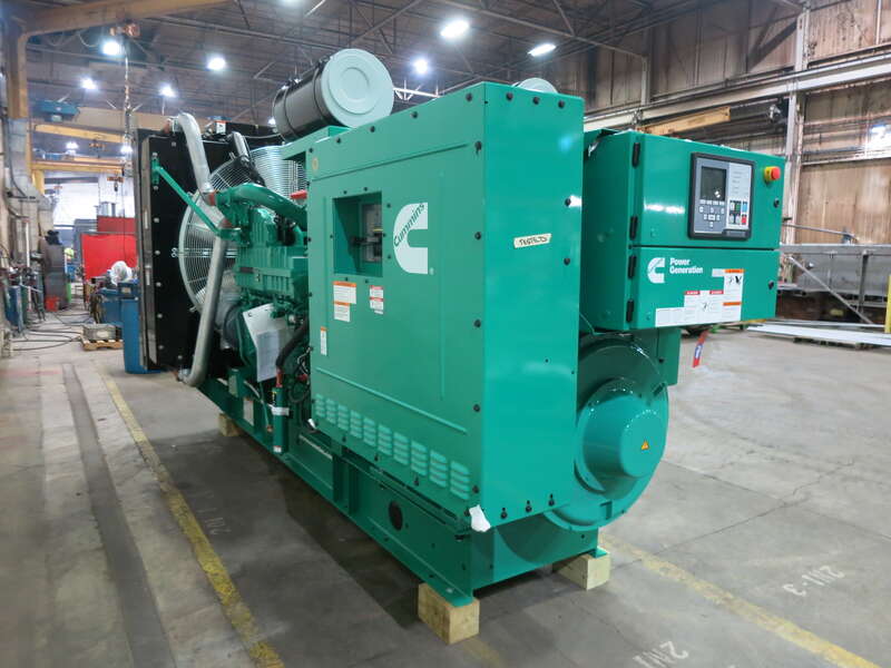 New Cummins DQFAD QST30-G5 NR2 Diesel Generator, EPA Tier 2