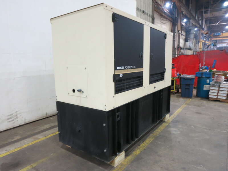 Used Kohler 80REOZJF John Deere Diesel Generator, 230 Hrs, EPA Tier 3