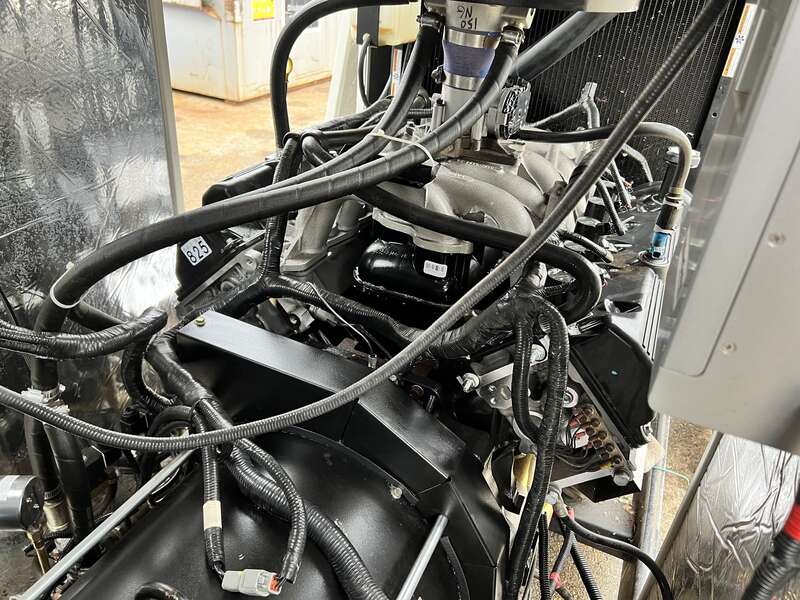 Used Generac QT150 Natural Gas / Propane Generator, 116 Hrs, EPA Certified