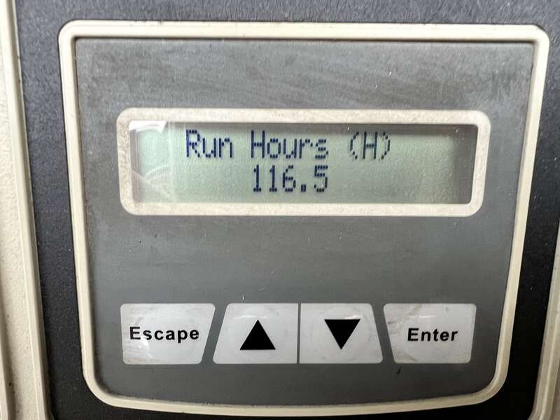 Used Generac QT150 Natural Gas / Propane Generator, 116 Hrs, EPA Certified