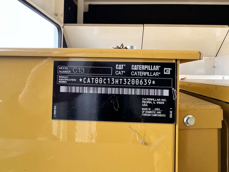 Used Caterpillar C13 Diesel Generator 27 Hrs EPA Tier 3