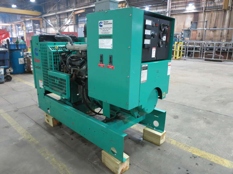 Used Cummins GGFD Natural Gas / Propane Generator, 375 Hrs