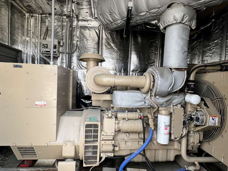 Used Cummins DGFA Diesel Generator, 452 hrs