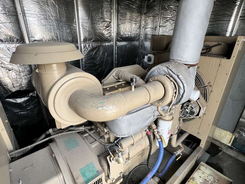 Used Cummins DGFA Diesel Generator, 452 hrs